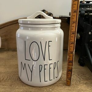 Rae Dunn Love My Peeps Canister